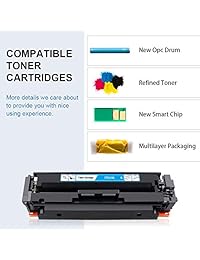 GPC Image - Cartucho de tóner compatible con Canon 046 046H CRG-046 para impresora láser Color ImageCLASS MF733Cdw MF731Cdw MF735Cdw LBP654Cdw (negro, cian, magenta y amarillo)