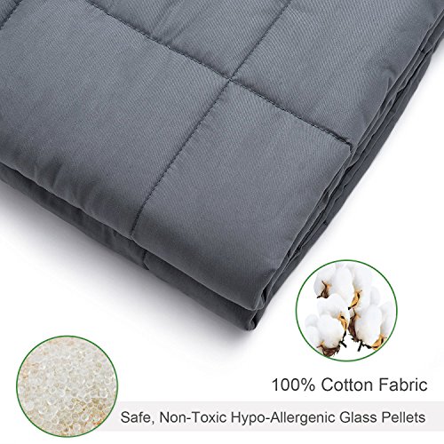 image for Amy Garden Weighted Blanket for Anxiety, ADHD, Autism, Insomnia or Str