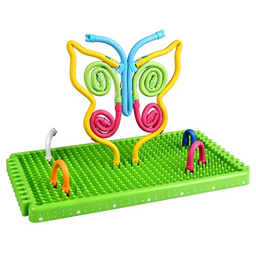 Peradix DIY Soft Building Sticks Toys Set (110PCs)