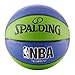 Spalding NBA Varsity Outdoor Rubber Basketball, Green/Blue, Official Size 7, 29.5 in