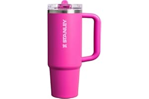 STANLEY Quencher ProTour Flip Straw Tumbler with Leakproof Lid | Built-In Straw & Handle | Cupholder Compatible for Travel | Insulated Stainless Steel Cup | BPA-Free