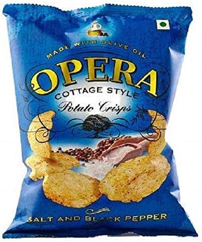 Opera Crisp, Salt and Black Pepper, 65 g