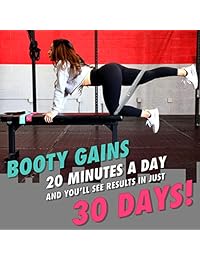 Juego de 4 bandas de resistencia para piernas y botones con bolsa de transporte, ideal para entrenamientos de pegamento, entrenamientos en el hogar, entrenamiento de fuerza y flexibilidad.