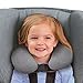 Carter's Toddler Memory Foam Neck Roll Pillow Micro Fiber, Plush Grey