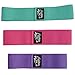 Fit Simplify Non Slip Fabric Resistance Hip Bands, Set of 3