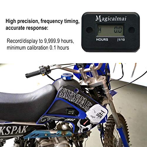 3 Magicalmai+Inductive+Motorcycle+Snowmobile+Waterproof+Hour