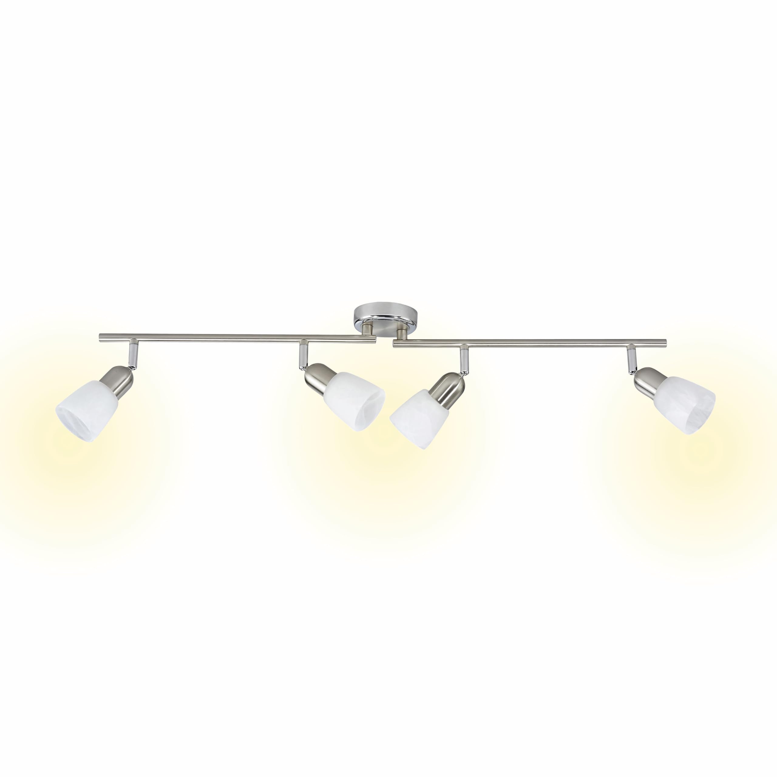 Sofia 4 Light Ceiling Spotlight Finish: Satin Chrome/Chrome — image 1
