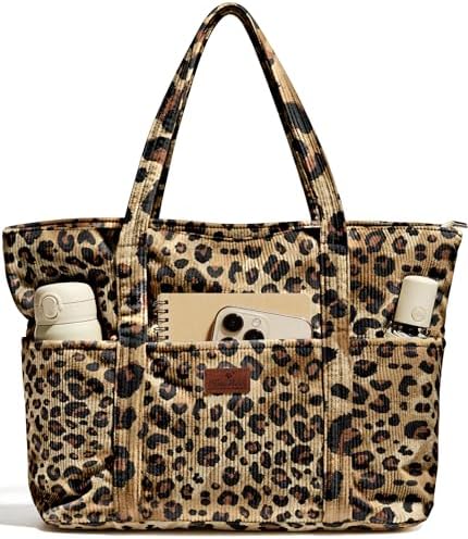 animal print travel tote bag Amazon.com: Yohora Animal Print Canvas Tote Bag for Women Shoulder Bag with  Zipper Pocket Leopard Print Top Handle Handbag : Clothing, Shoes & Jewelry