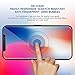 iPhone X Screen Protector, 2-Pack iPhone X Glass Screen Protector Anti-Glare Shatter-Proof 9H Tempered Hardness Bubble-Free HD Clear Thin Front Protective Film Skin for Apple iPhone X - Case Friendly