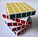 ShengShou 5x 5 x 5 V III Speed Cube Puzzle, 6.5 cm, White