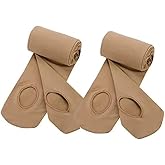 MSMAX Girls Dance Tights Soft Convertible 60D Tights for Ballet Activewear Daily