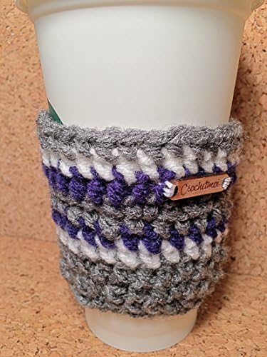 Coffee Cup Cozy, Reusable Cup Cozy, Crochet Coffee Sleeve, Gifts for Him, Gifts for Her