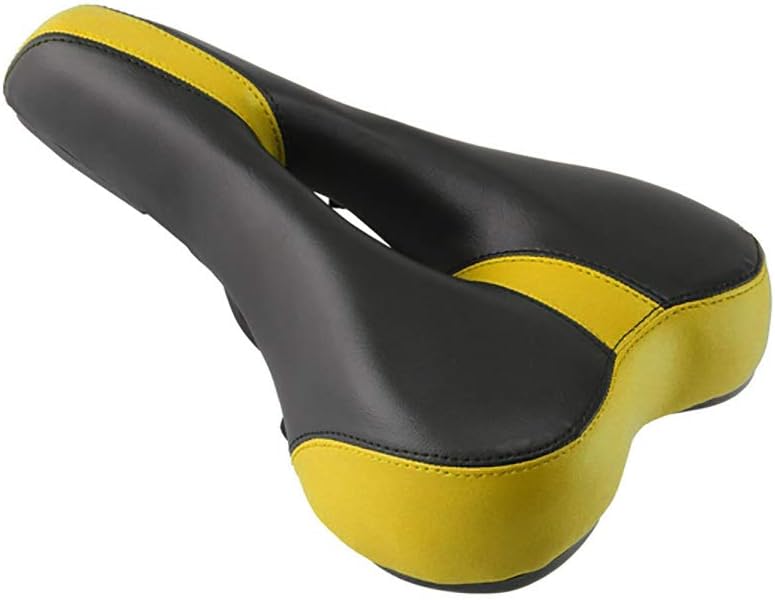 Gazelle Trading Bike Seat Gel Bicycle Saddle Cushion Pad with Comfortable Foam Padded Breathable for MTB Bike, Road Bike, Mountain Bike, Trainer, Triathlon