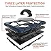 iPad Pro 11 2020 2nd Generation Case with Pencil Holder, Drop Resistant Case with 360 Degree Swivel Stand, Adjustable Hand Strap, Shoulder Strap for iPad Pro 11