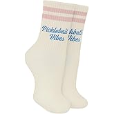 SOLE SQUAD Pickleball Socks for Women and Men – Great Pickleball Gifts and Accessories For Women - Pickleball Outfit