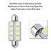 LEDKINGDOMUS 10 Pcs 1.66 Inch 42mm 8-SMD Festoon 7000K LED Interior Map Dome Lights Bulbs 211-2 578-8SMD (Cool White)