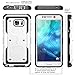 Galaxy Note 5 Case, i-Blason Armorbox Dual Layer Hybrid Full-Body Protective Case for Samsung Galaxy Note 5 with Front Cover and Built-in Screen Protector/Impact Resistant Bumpers (White)