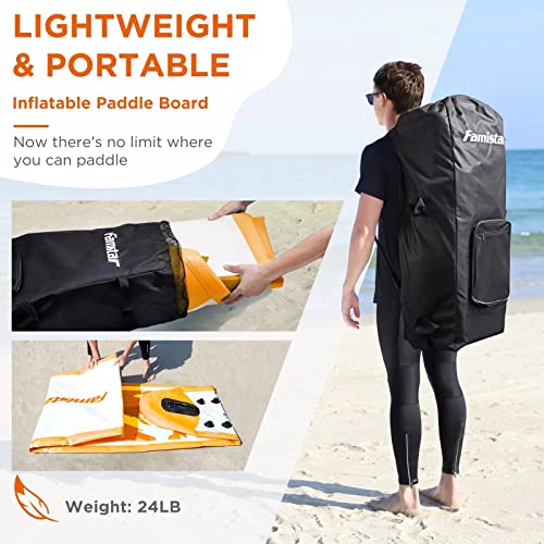 Famistar 12'x32''x6'' AllAround Inflatable Stand up Paddle Board