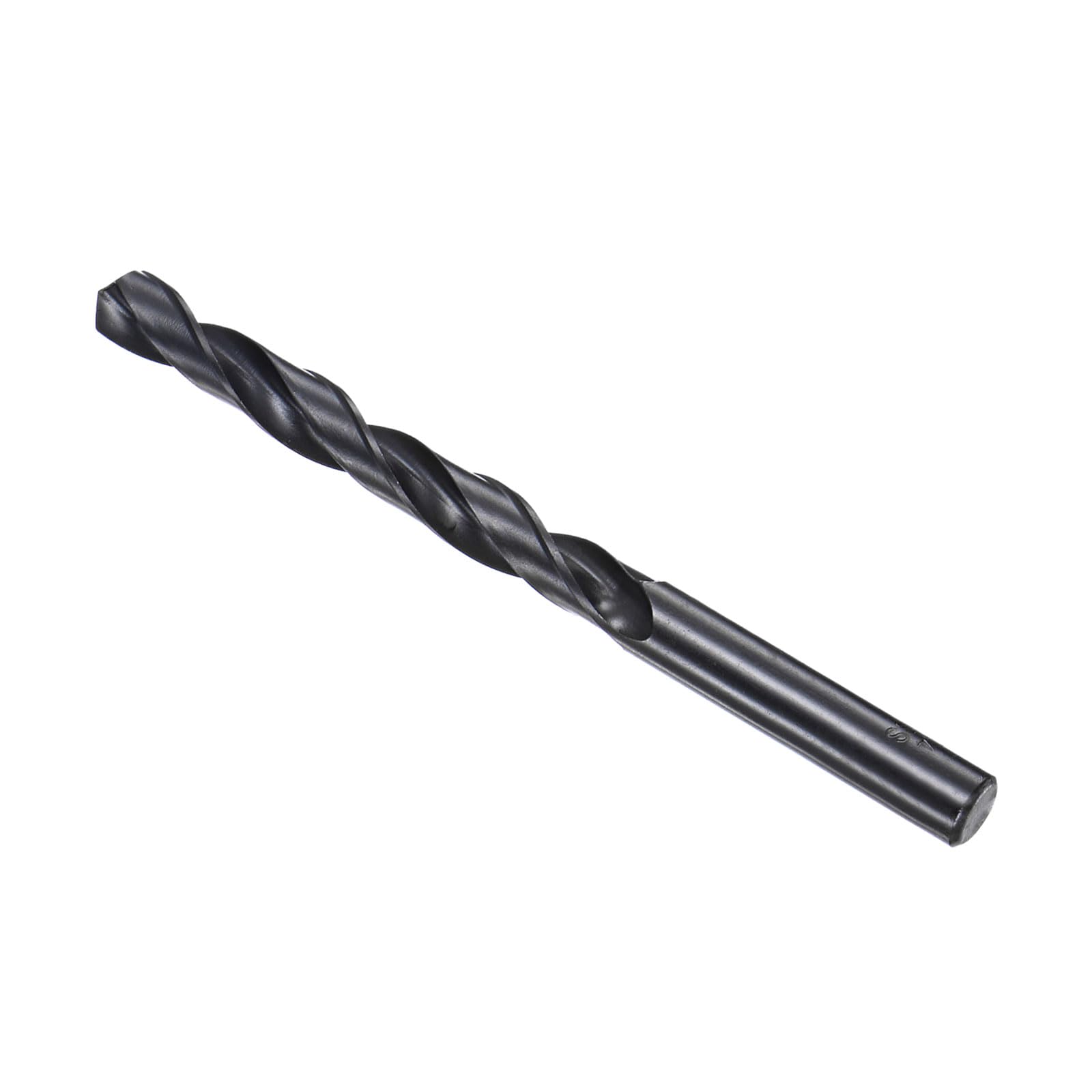 CoCud 6542 High Speed Steel Twist Drill Bits, 9.4mm Diameter 125mm Length, Black Oxide Straight Twist Jobber Drill Bit - (Applications: for Metal Woodwork Plastic Aluminum)