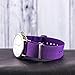 20mm Classic SS Nylon Solid Purple - Easily Interchangeable Replacement Military Watch Band/Strap - Fits All Watches!!!