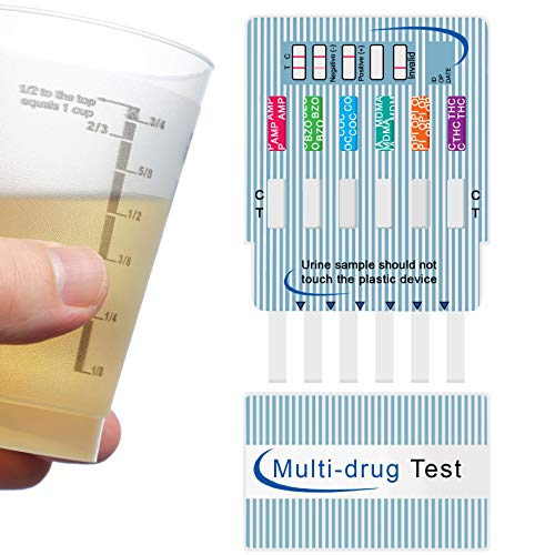 EZ Level 6 Panel Drug Test Multi-Drug Testing Kit Screen Dip Card (3 Pack) - Thumbnail 4