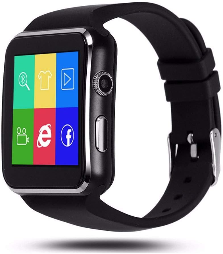 QingZhou Smart Watch Sport Passometer X6 Support SIM Card with Camera Whatsapp Facebook Smartwatch for Android Phone