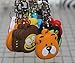 Colorboy Cute Cartoon Animal Tennis Dampener （Pack of 12 pcs） with Keychain Function Tennis String Shock Absorber Gift
