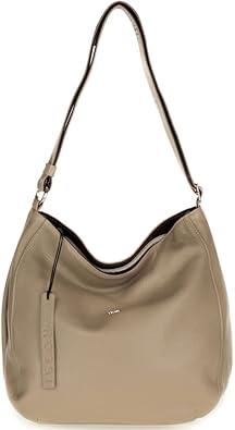 beige leather bag