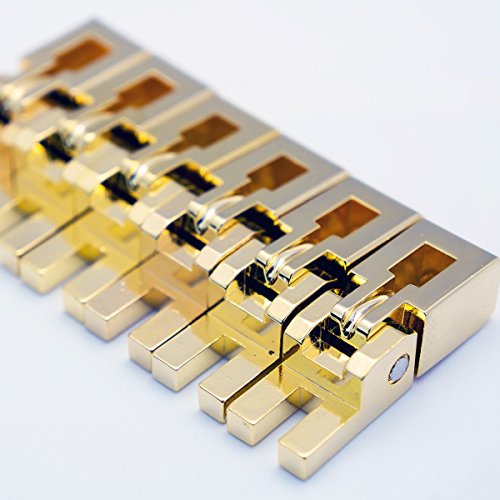 Floyd Rose Special Series Bridge Saddle Sets - Satin Gold