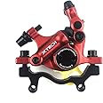 catazer MTB Road XTECH HB-100 MTB Road Line Pulling Hydraulic Disc Brake Calipers Front & Rear Mountain Bike Disc Brake E-Bike Disc Brake Set