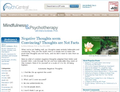 Mindfulness and Psychotherapy