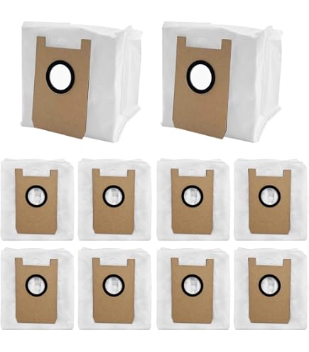Pack de 5 Sacs de rechange d'aspirateur, 2,5 L, pour Xiaomi X10/X20/L10/M40 Robot Vacuum | Leroy Merlin