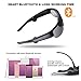 Bone Conduction Headphones, Tayinplus Bone Conduction Sunglasses Bluetooth Wireless Headphones Smart Sunglasses Built in Bone Conduction Speakers Handsfree Headset Smartphones Safe Car Driving
