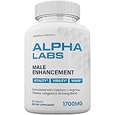 Zonata Official Alpha Labs Dietary Supplement for Male, Natural Formula to Sustain Energy & Performance Levels, Alphalabs Best Reviews (60 Tablets)