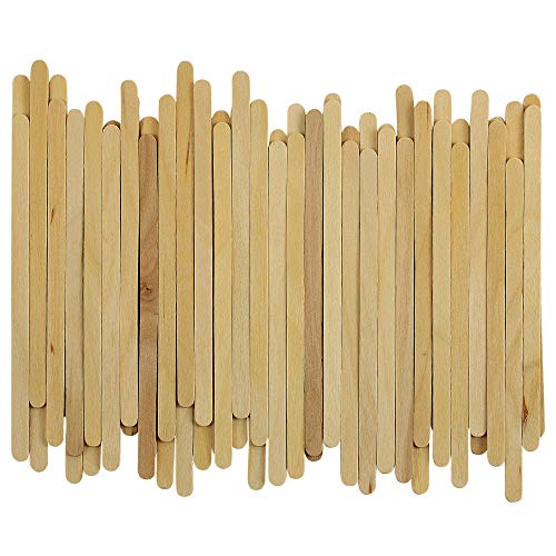 Birch Wood Coffee Stir Sticks - Sturdy Wooden Drink Stirrers (5.5 Inch, 500)