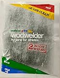 W.O.D. Welder Cleansing Body Wipes 10 Pack (20 Total Wipes) Deodorizing Sports, OCR, Camping Portable Shower Cloths, All Natural
