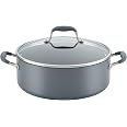 Anolon Advanced Home Hard-Anodized Nonstick Stock Pot - 7.5 Quart, Wide, Bronze, Oven Safe To 400°F