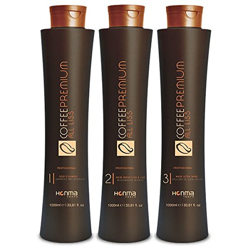 HONMA TOKYO Coffee Premium Hair Treatment 3 Steps (3 litres) (3 X 500ML)