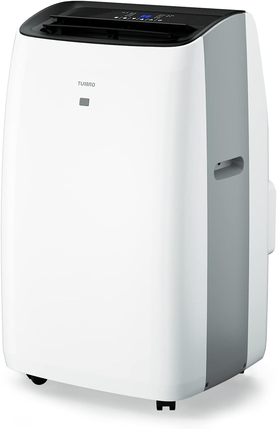 TURBRO Greenland 14,000 BTU Portable Air Conditioner and Heater, Dehumidifier and Fan, 4-in-1 Floor AC Unit for Rooms up to 600 Sq Ft, UV-C Light, Sleep Mode, Timer, Remote Included