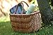 Vintiquewise(TM) Wicker Shopping Basket, Bike Basket, Honeythumb 3