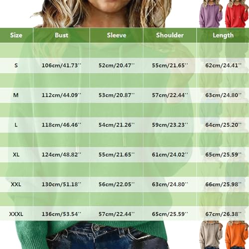 Womens Sweaters Fall Winter Cashmere Warm Hooded Pullover Tops Lightweight Crew Neck Long Sleeve Knits Hoodies 2025 Blue S