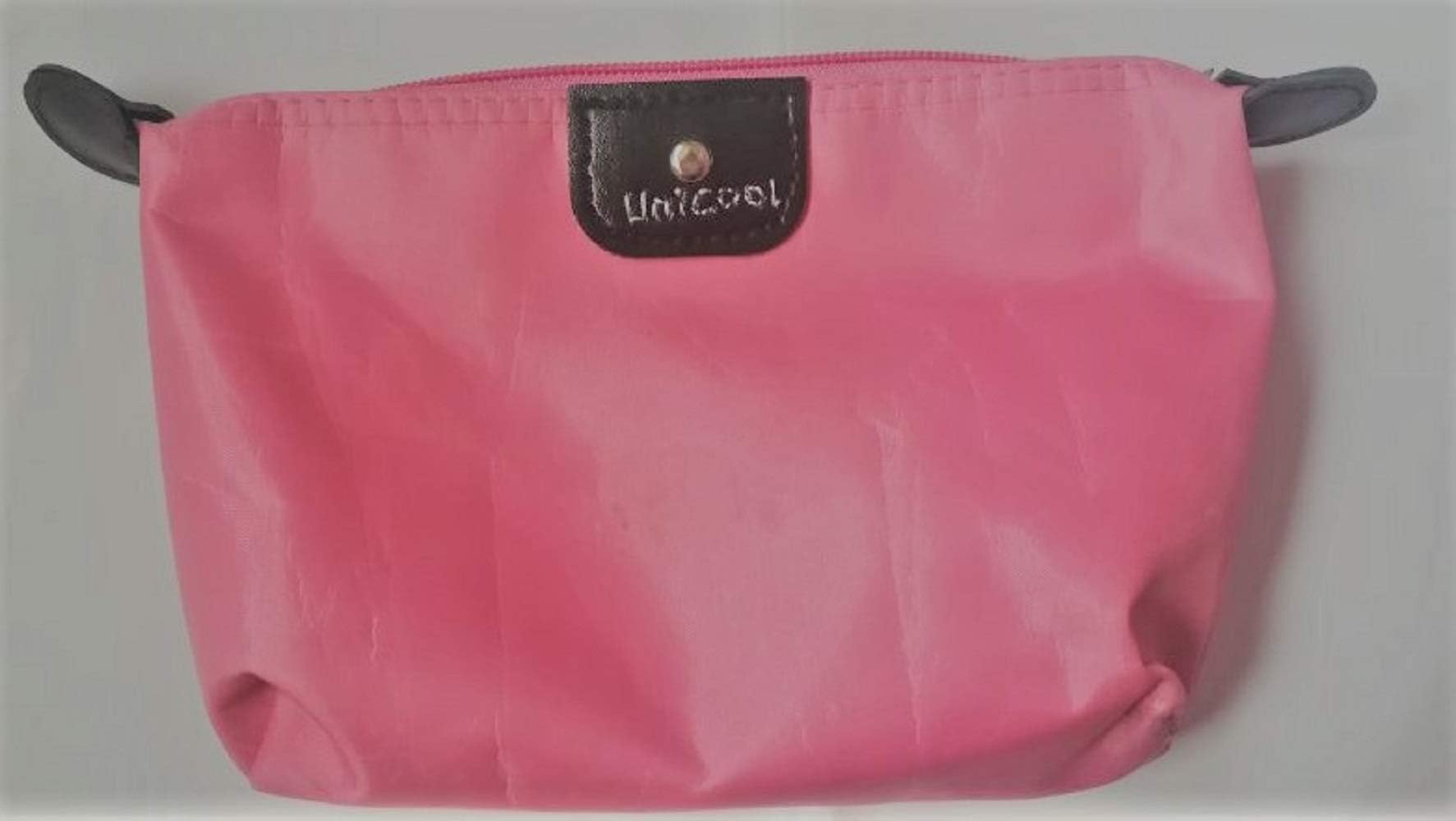 Unicool Key Bag for Carry Keys of Door Small Size Pink with Zipper