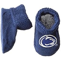 Two Feet Ahead NCAA Penn State Nittany Lions Infant Gift Box Booties, One Size, Navy