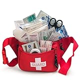 Primacare KB-8005 First Aid Fanny Pack, Stocked with Supplies