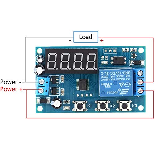 KKmoon Multifunction Delay Time Module Switch Control Relay Cycle Timer ...