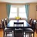 QIQU Tap Right Into Window Frame for Window Bedroom Home Decoration, Set of 6, Black