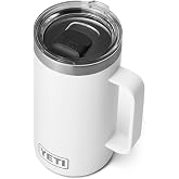 YETI Rambler 24 oz Mug, Vacuum Insulated, Stainless Steel with MagSlider Lid