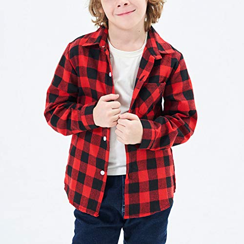 2 Yinggeli+Little+Sleeve+Button+Flannel