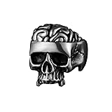 FEBRUBY - Cool Stuff Skull Thingker Ring Gothic