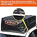 G4Free 18.5 Cubic Feet Car Top Carrier, Easy to Install Soft Roof Top Cargo Bag with Wide Straps-Works with or Without Roof Rack